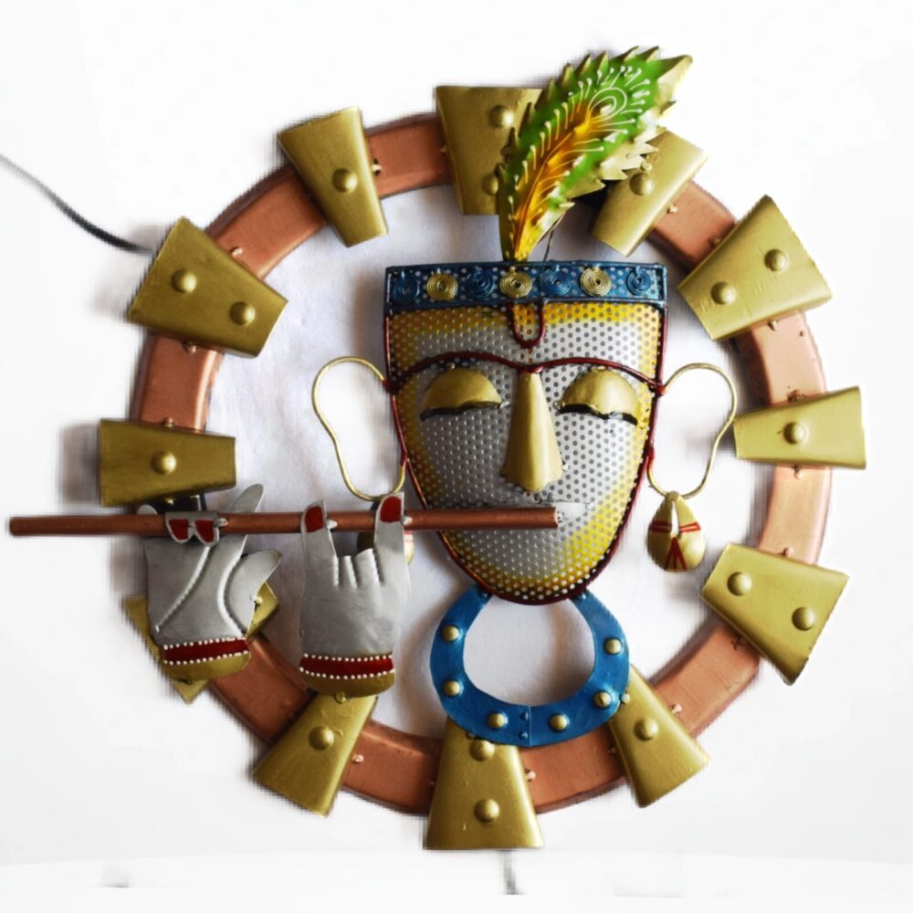 Krishna-Flute-Wall-Hanging-Rajasthani-Handicrafts