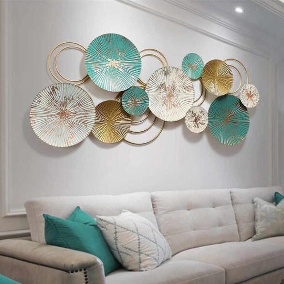 Metal-Circle-plate-wall-decor-Rajasthani-Handicrafts
