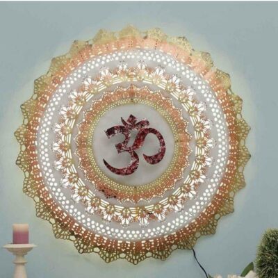 Metal-Om-LED-Wall-Decor-Rajasthani-Handicrafts