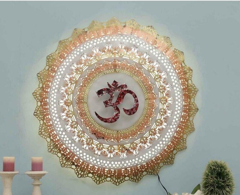 Metal-Om-LED-Wall-Decor-Rajasthani-Handicrafts