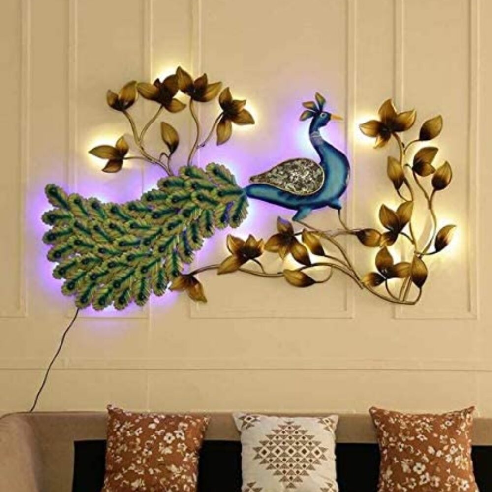 Peacock-Flower-Wall-Hanging-Rajasthan-Handicrafts