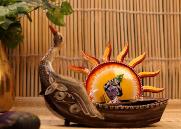 Hand-Painted-Boat-Krishna