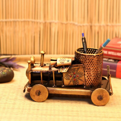 Iron-Engine-Pen-Holder-Rajasthani-Handicrafts