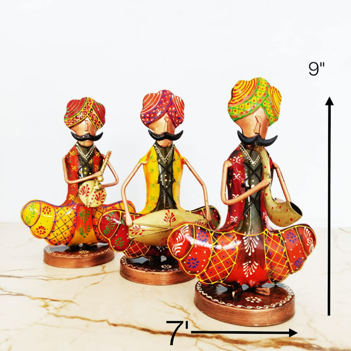 Multicolour-Rajasthani-Mustache-Musician
