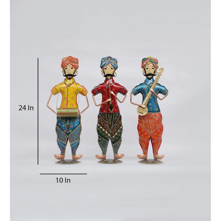 Musicians-Rajasthani-Art-Human-Figurines-set