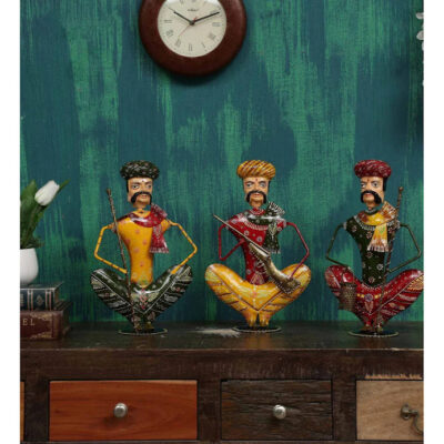 West-Indian-Musicians-Rajasthani-Art-Figurines-Set