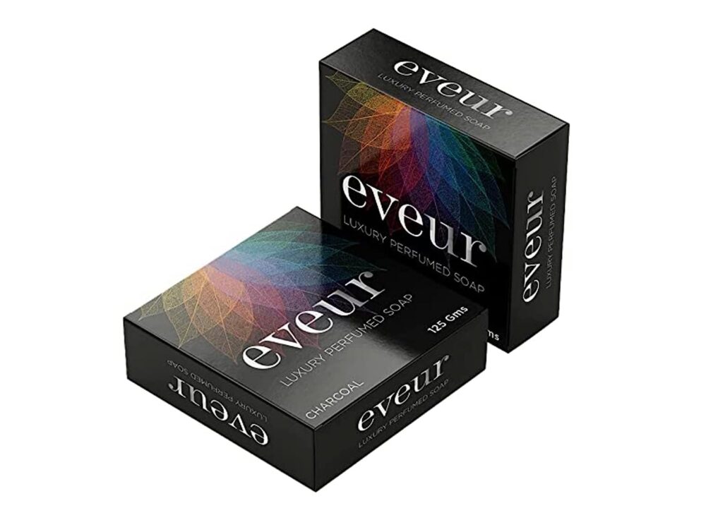 Eveur Charcoal Luxury Perfumed Soaps