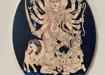 Kalamkari-works-Durga