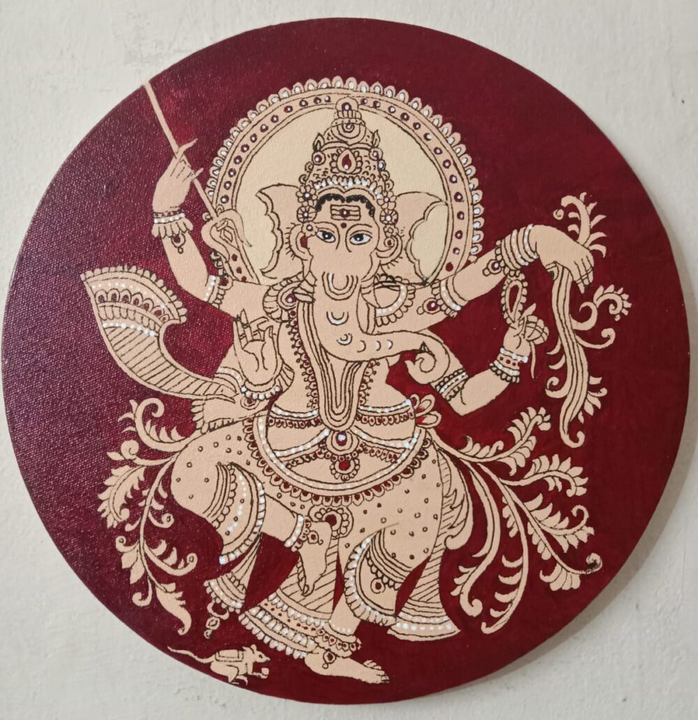 Kalamkari works - Ganesh