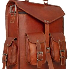 Vintage-Leather-Backpack-Laptop-Messenger-Bag
