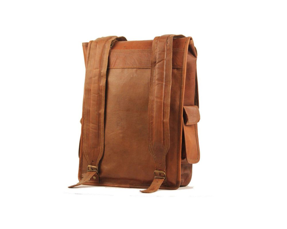 Leather-Laptop-Large-Backpack