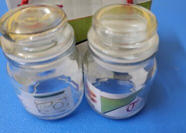 Two Pieces Time pass | Jar set Glass