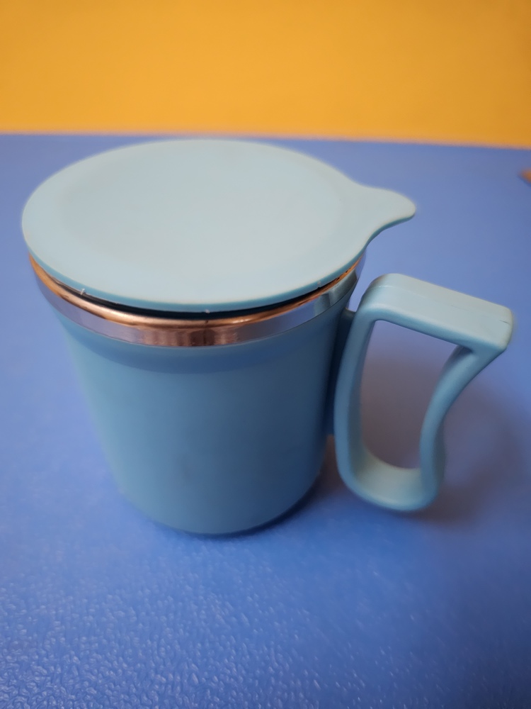 Coffee Mug Plastic with Stainless Steel Inner Big Size