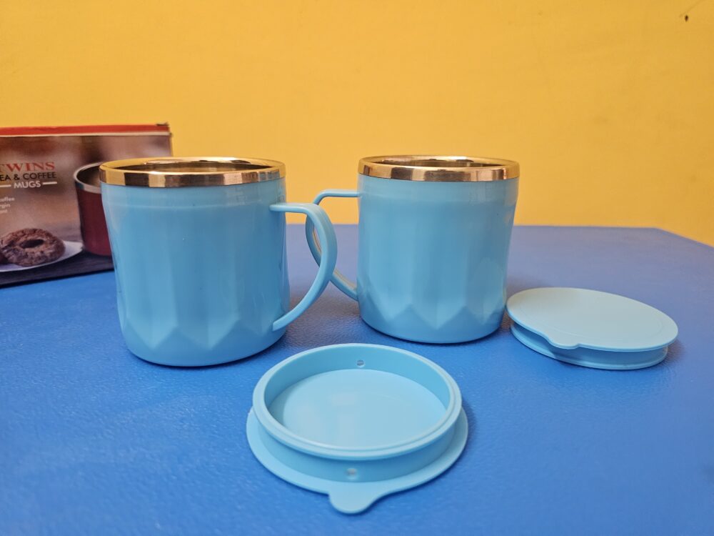 Coffee Mug Plastic with Stainless Steel Inner